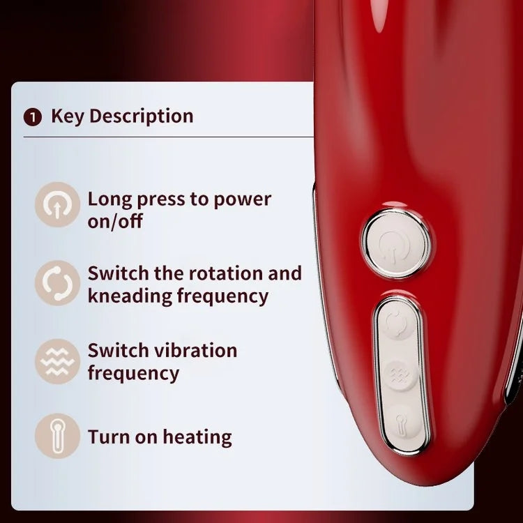 Luxury Remote Control Heating Telescopic Vibrating Sex Machine