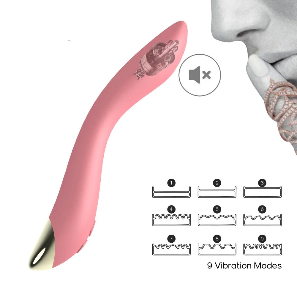 Pussy Clitoris Stimulator G-spot Dildo Vibrator Body Massager Female Adult Toys