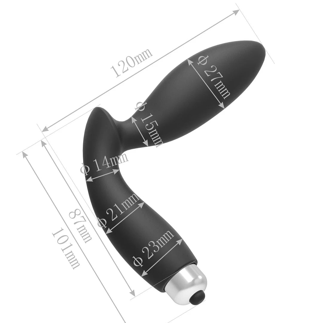 Silicone Vibration G-spot Prostate Massager