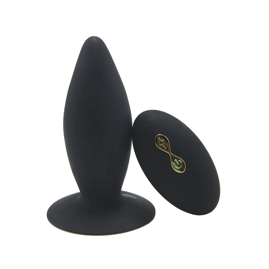 Remote Control Anal Vibrator Silicone Butt Plug