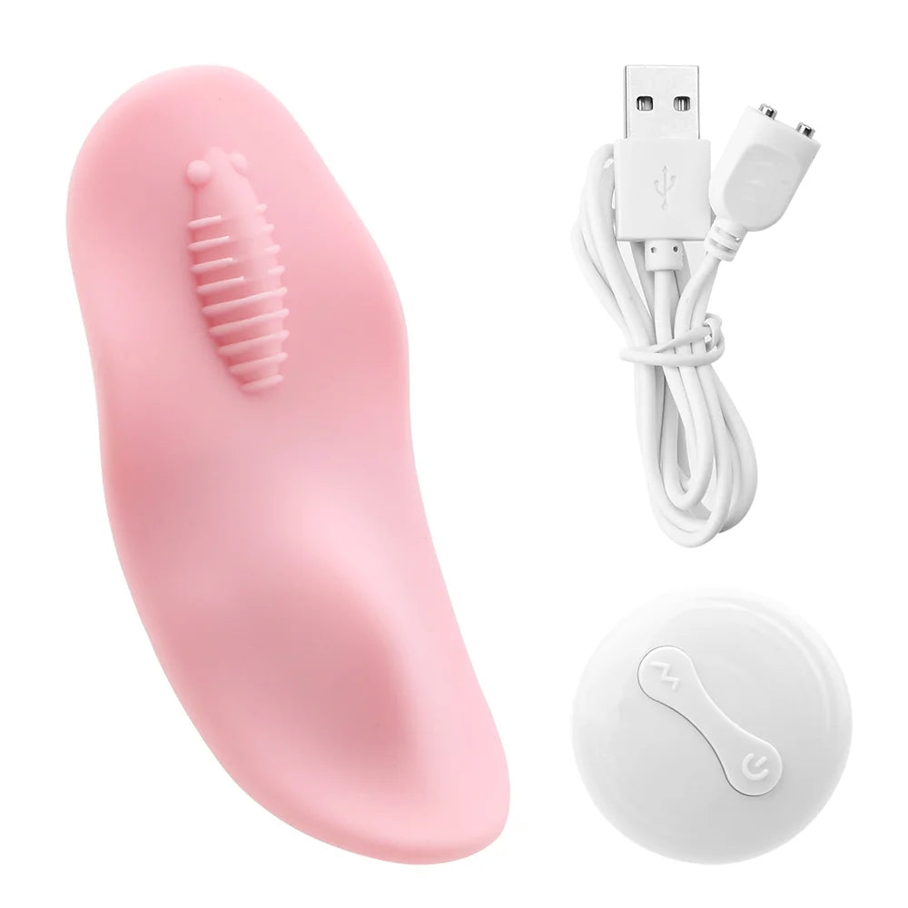 Wireless Remote Control Butterfly Vibrating Panties Dildo Vibrator Clitoral Stimulator