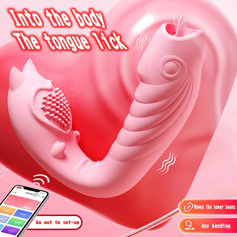 Little Devil Bluetooth Remote Control Foldable Panty Vibrator