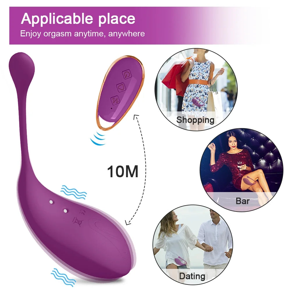 Wireless Vibrator Female For Woman G-spot Love Egg