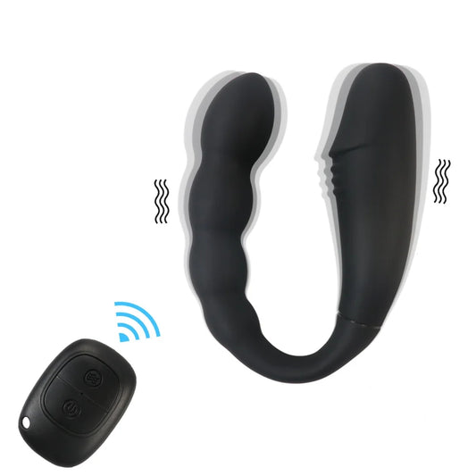 Double Vibrators For Couple Wireless Remote Wearable Dildo G Spot Stimulator Panties Sex Toys