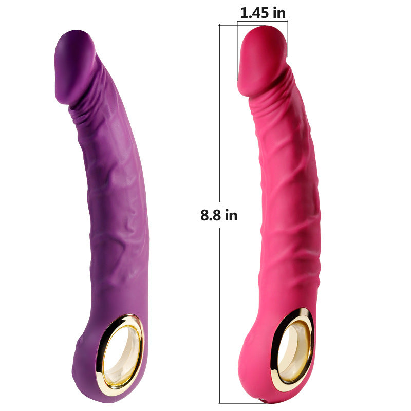 Handheld Heated Vibrating Bendable Dildo