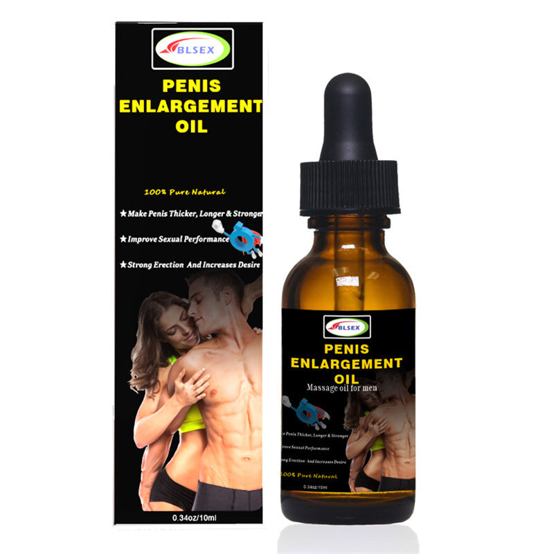 Blsex Penis Enlargement Massager Oil for Men Natural Dick Growth 10ML