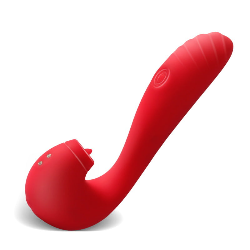 Red Velet - 3 In 1 Tongue Licking Tapping Panty Vibrator