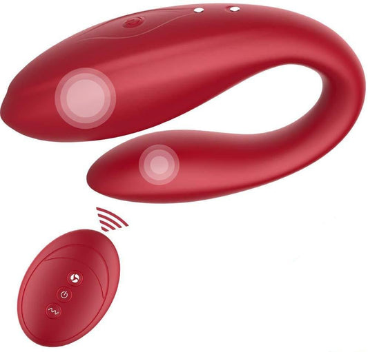 Remote Control Silicone G Spot Vibrator Couple Fun Waterproof Silent Sexual Flirting Toy