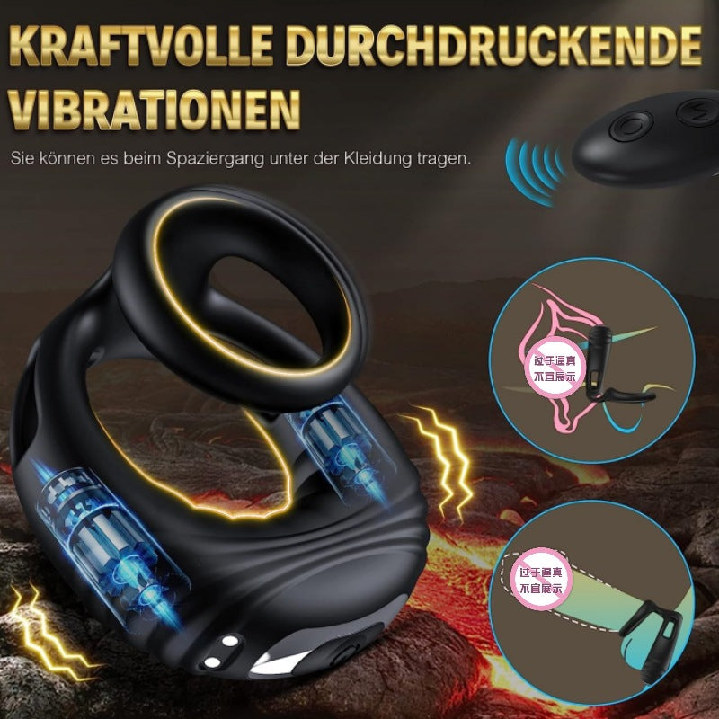 Wireless Remote Control Vibrating Cock Ring Delayed Ejaculation Penis Ring Vibrator Adults Sex Toy for Men-ZhenDuo Sex Shop-ZhenDuo Sex Shop