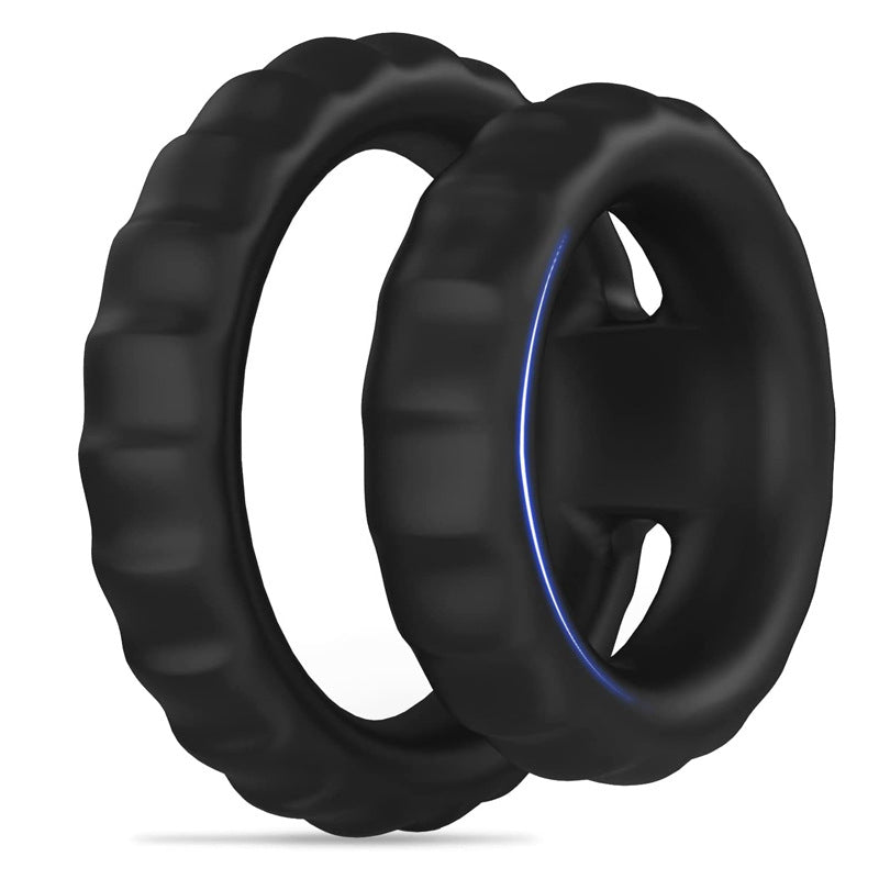 Liquid Silicone Double Lock Ring Penis Ring