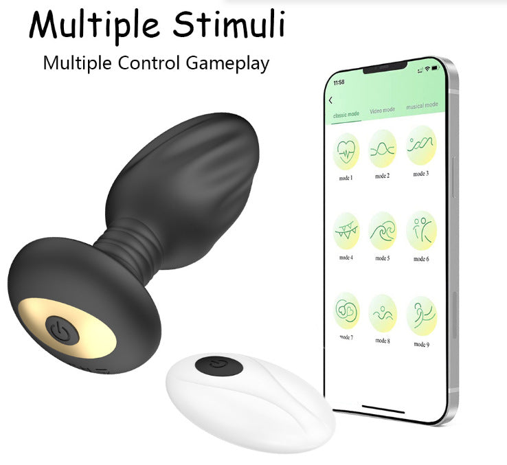 App / Wireless Remote Control Invisible Anal Vibrator