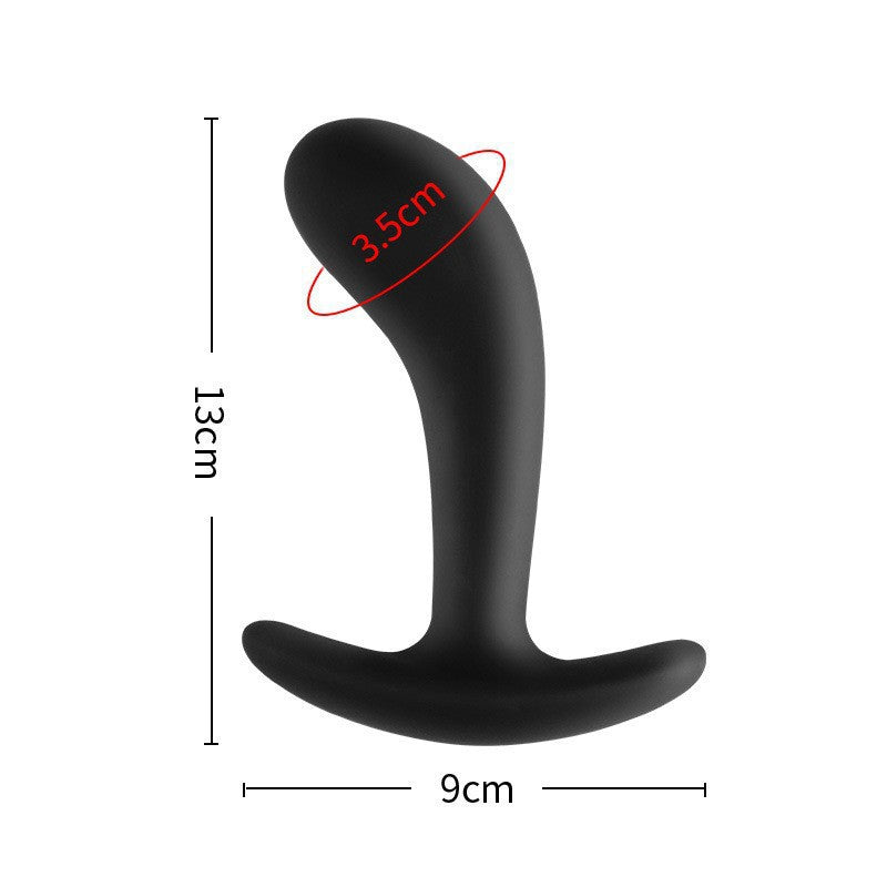 Pack of 3 Silicone Anal Plugs Training Set with Flared Base Prostate Sex Toys