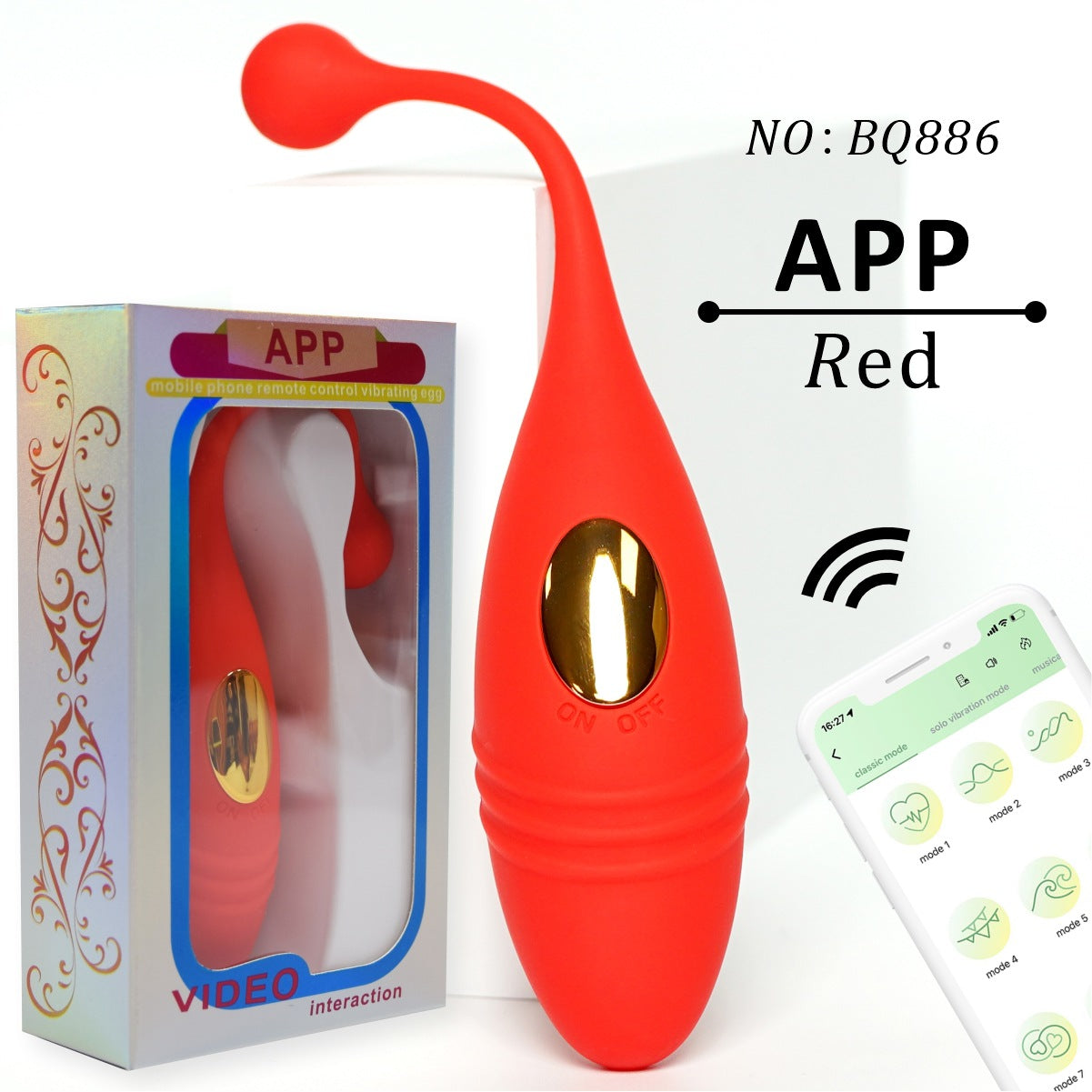 App Remote Control Vibration Egg Skipping Adult Sex Products