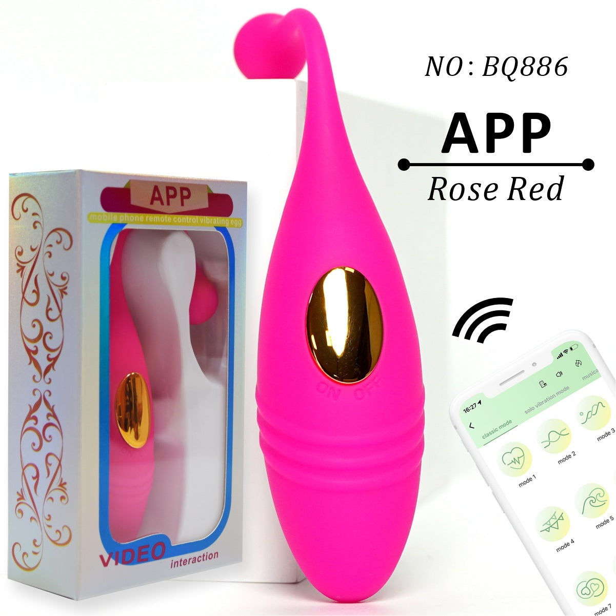 App Remote Control Vibration Egg Skipping Adult Sex Products