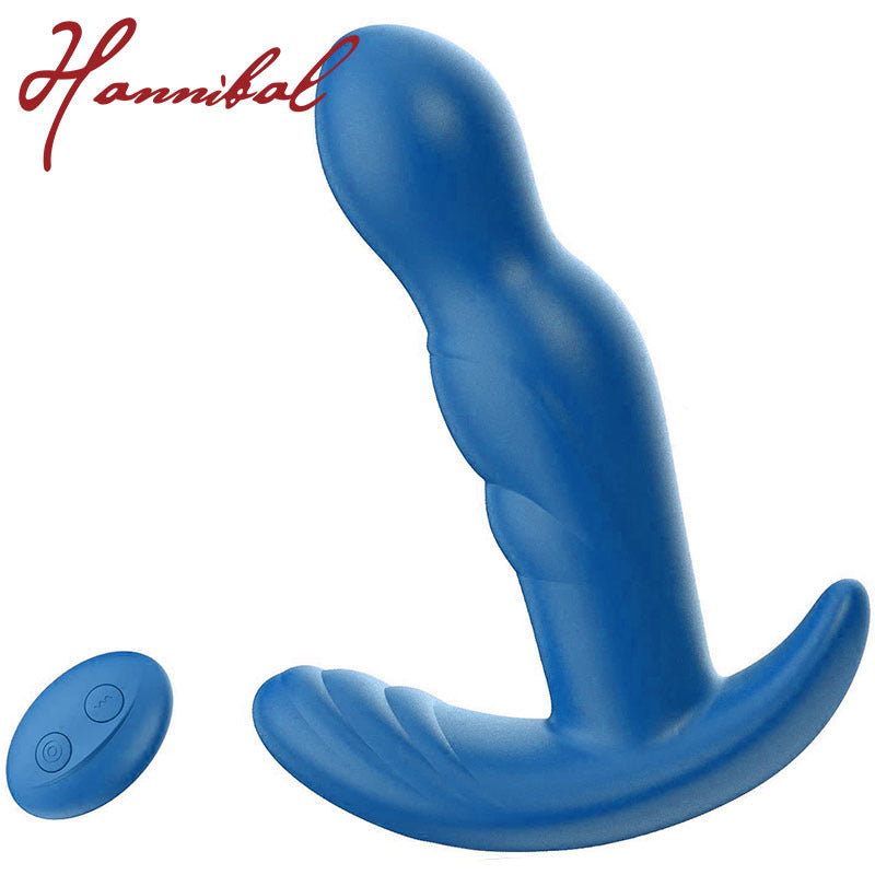 Hannibal 360° Rotating Ergonomic Anal Vibrator Prostate Massager with 30 Powerful Stimulation Patterns