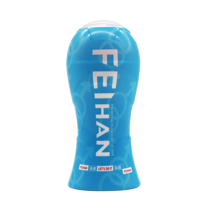 FEIHAN Male Masturbator Cup Vacuum Pressure Sucking Silicone Vagina Pussy Pocket Stroker-ZhenDuo Sex Shop-ZhenDuo Sex Shop