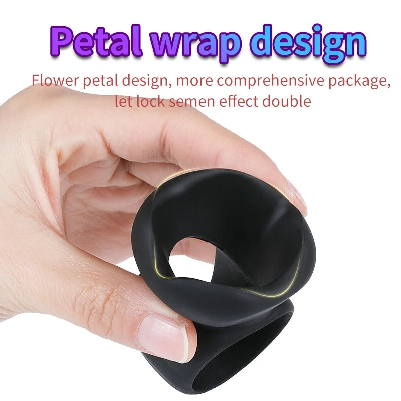 Ha-826 Petal - Liquid Silicone Penis Ring