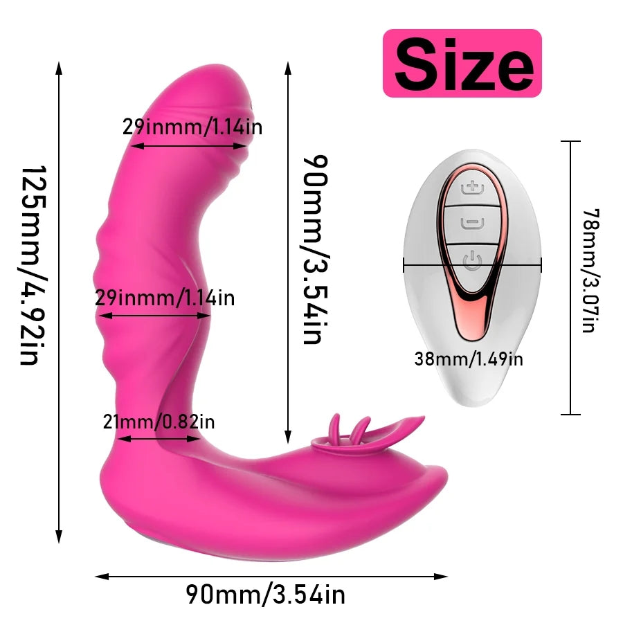 Remote Wearable Vibrator G Spot Massager For Women