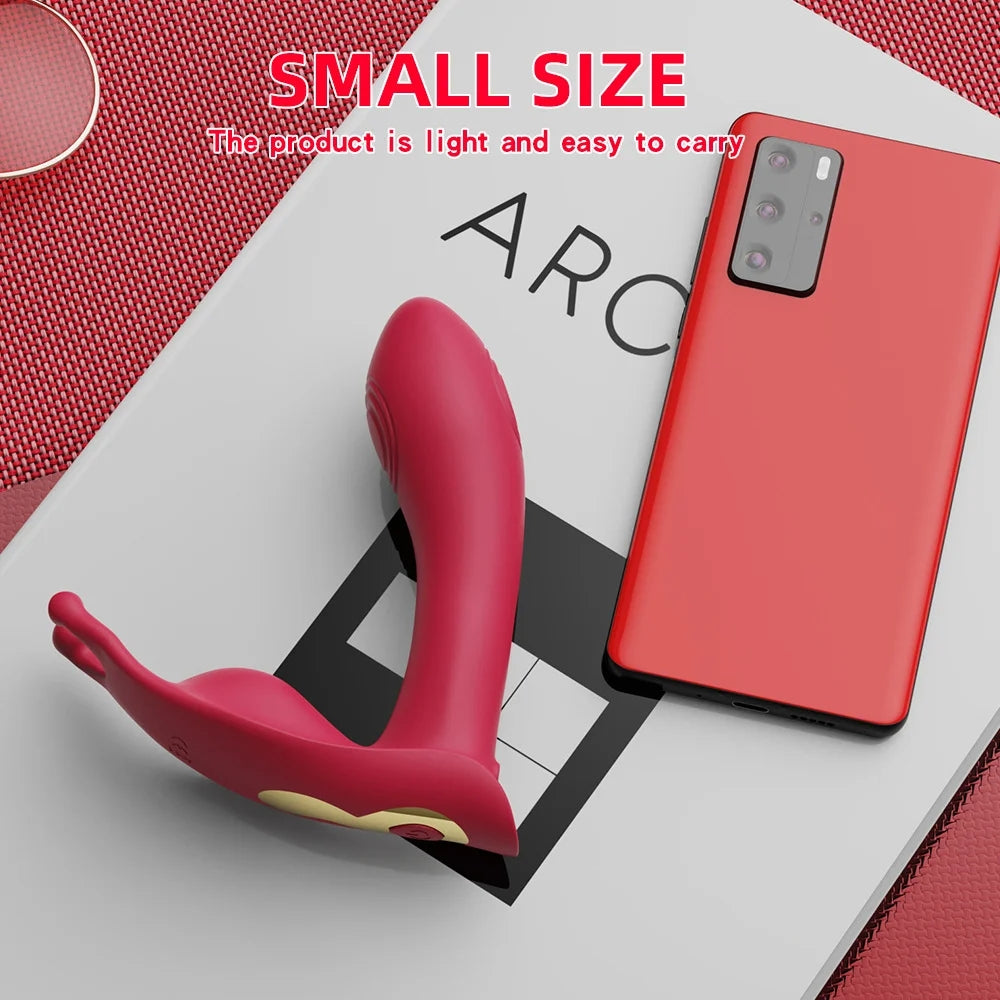 Wearable Vibrators With Remote Control Clitoral G-spot Stimulation Panty Vibrator