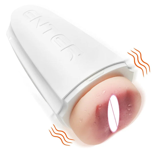 Simulated Vaginal Vibration Masturbation Cup