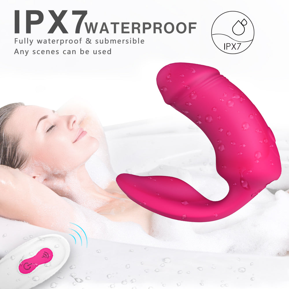 Invisible Wearable Vibrator G-spot Stimulator Wearable Dildo