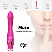 2 In 1 Invisible G-spot Tongue Vibrators Clit Licking Stimulator Breast Massager Vibrator