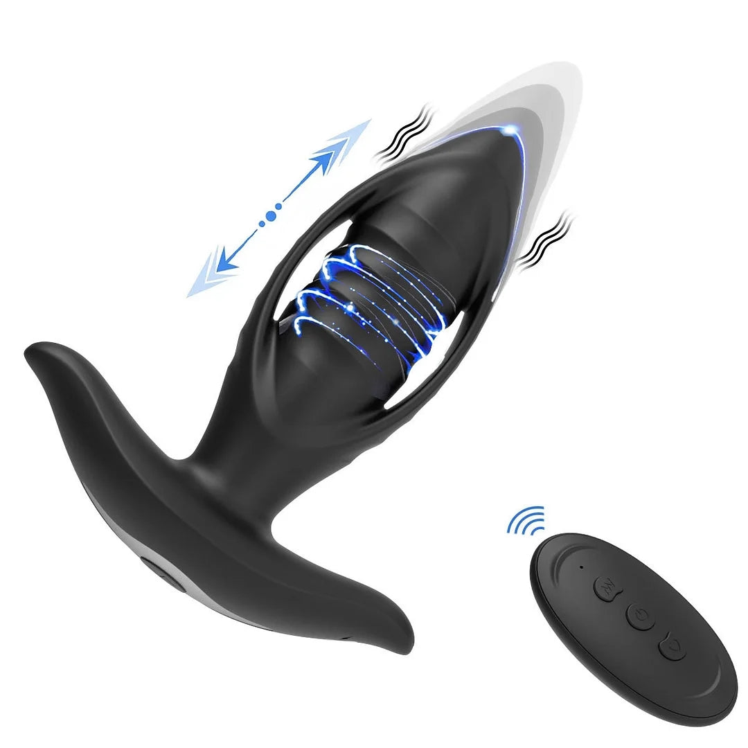 Bull Warrior Wireless Remote Control Anal Vibrator