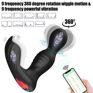 Batman App Remote Control Swinging And Vibrating Prostate Massager