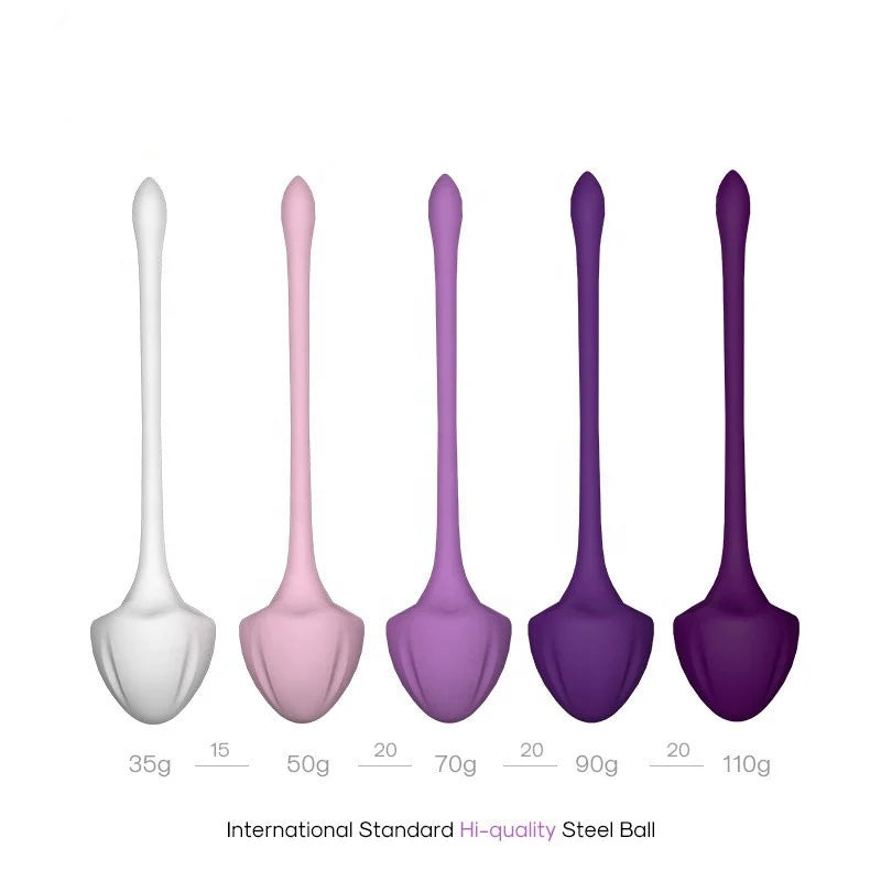 Women's Tight Toy Silicone 5-piece Kegel Ball Set