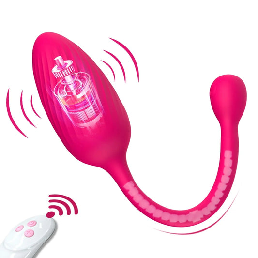 Remote Control Vibrating Egg Built-in Kegel Ball Panties Vibrator