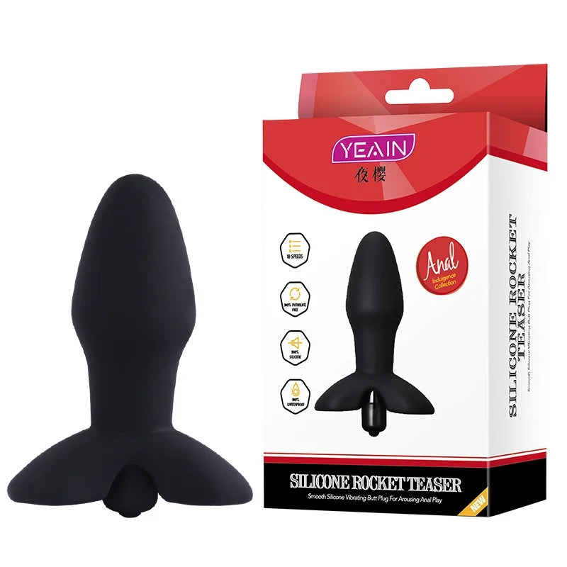 Silicone Anal Plug Prostate Massager G-spot Stimulator