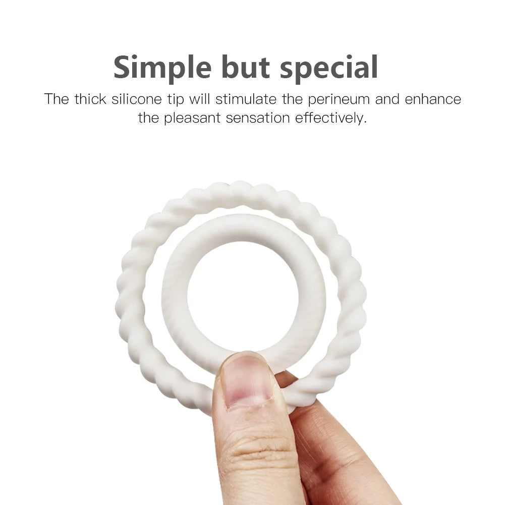 Silicone Dual Penis Ring