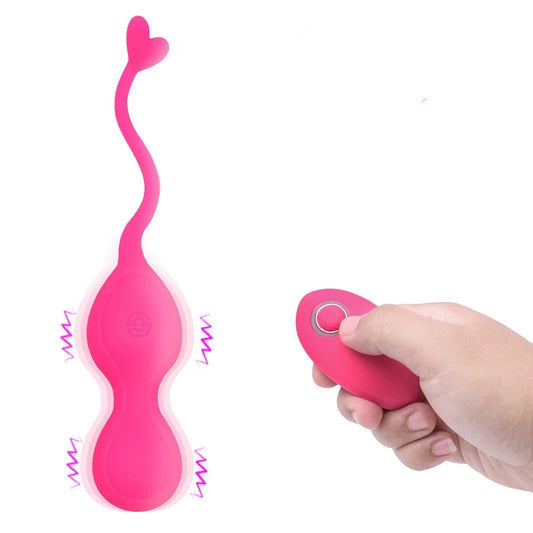 Women's Wireless Silicone Egg Skipping Balls