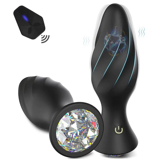 Gem Wireless Remote Control Anal Vibe Butt Plug