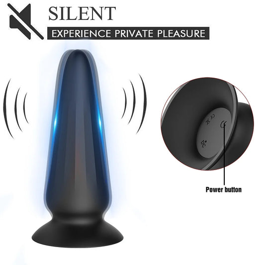 Vibration Wireless Remote Control Silicone Backyard Anal Plug