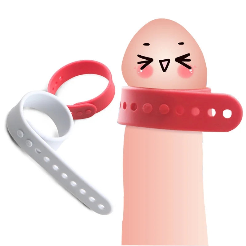 Foreskin Correction Adjustable Silicone Penis Rings