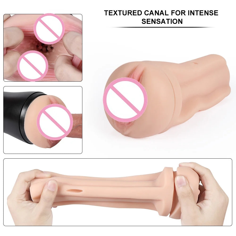 Sexy Voice Vibrating Masturbation Cup