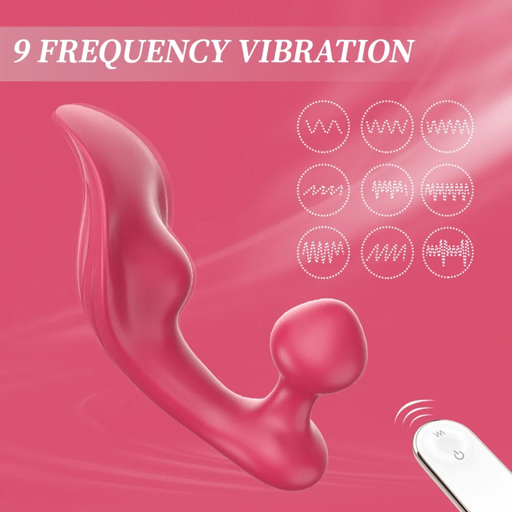 9 Modes Wearable Remote Control Invisible Vibrator