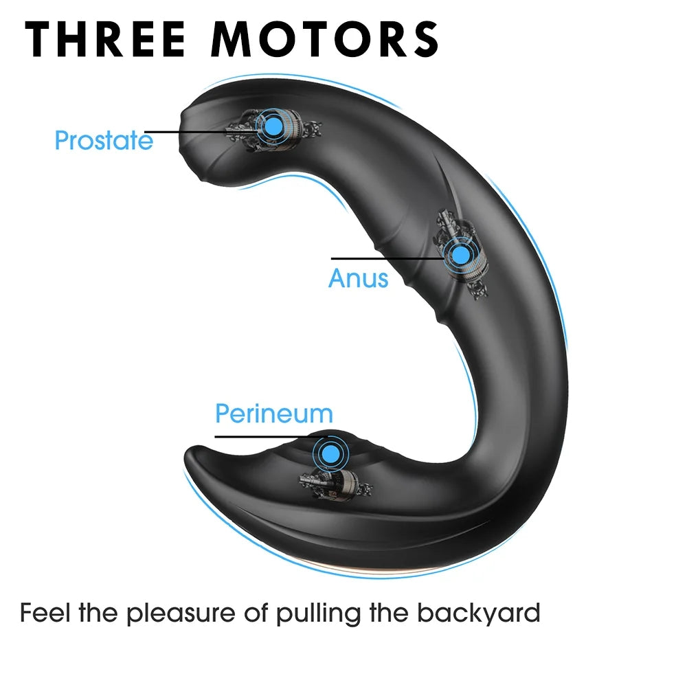 Wireless Remote Control Wearing Prostate Massager