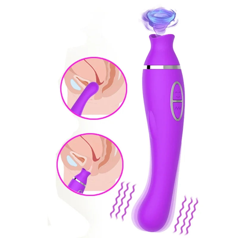 Female Breast Stimulator Pussy Sucker Vagina Vibrator Clitoris Licking Sex Toys For Adult