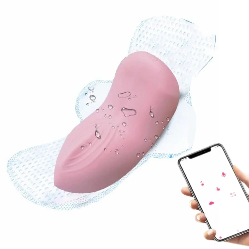 App/Remote Control Invisible Wearable Vibrator