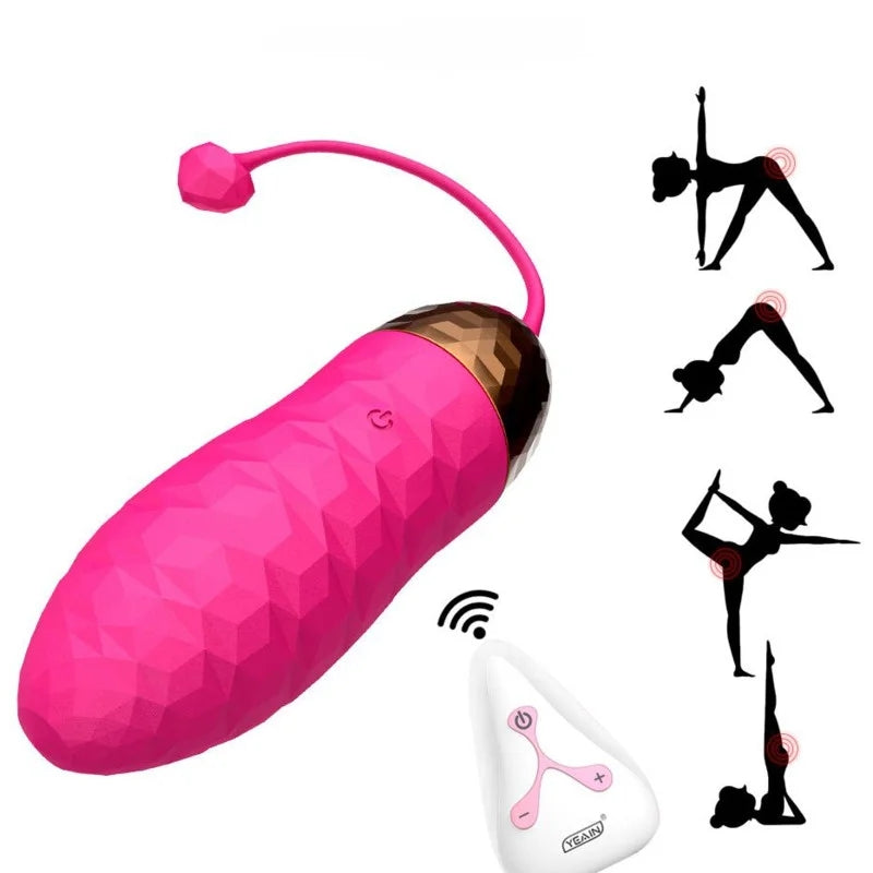 10 Speed G-spot Vibrator Jump Egg Vibrator With Remote Control