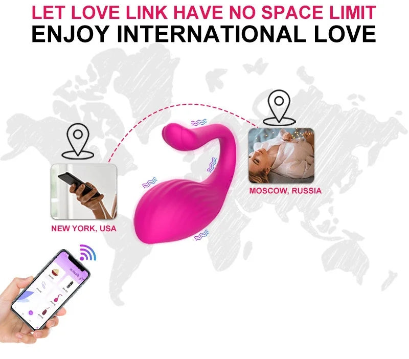 App Remote Control U-shaped Wearable Panty Vibrator