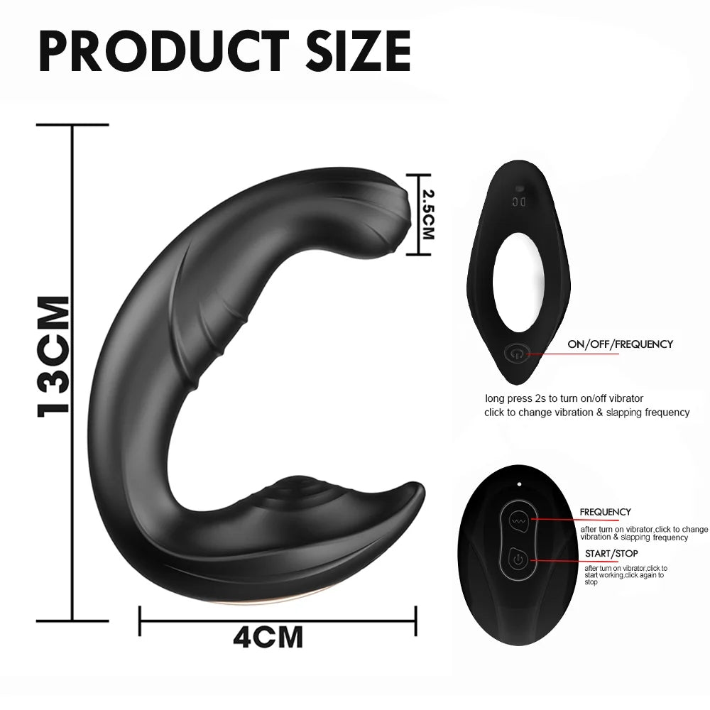 Wireless Remote Control Wearing Prostate Massager