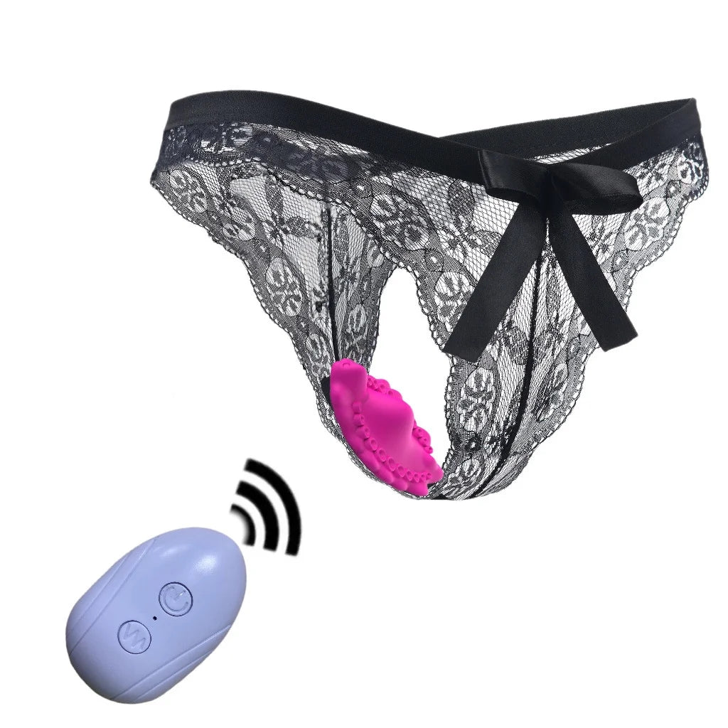 Wireless / App Remote Control 2-in-1 Wearable Vibrator With Panty