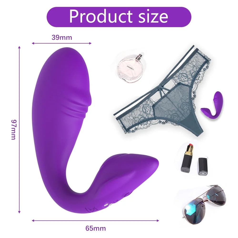 Wireless Remote Control Dildo Vibrating Panty G-spot Clitoris Stimulatorn Massage Vibrators