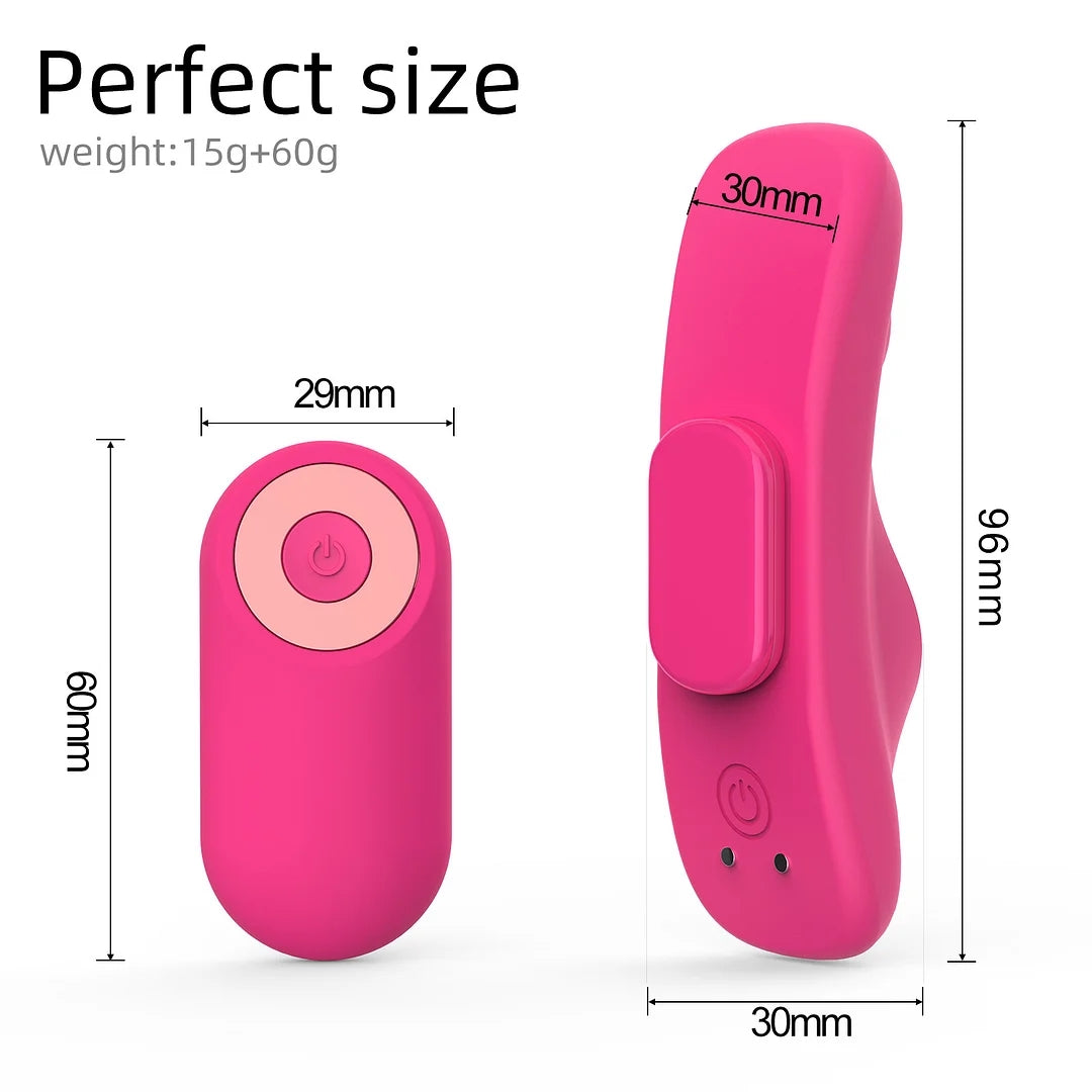 Remote Control Silicone Wearable Vibrator Clitoral Stimulation