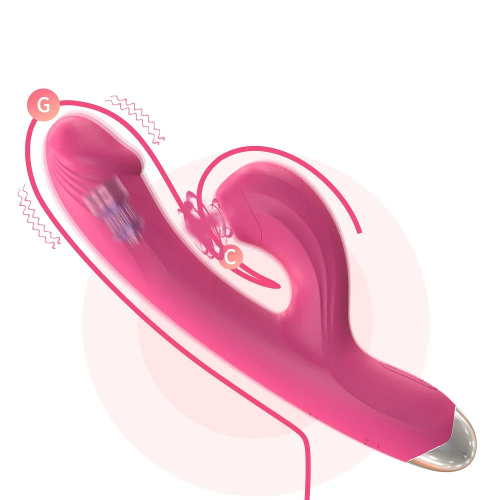 2-in-1 Sucking G-point Vibrator