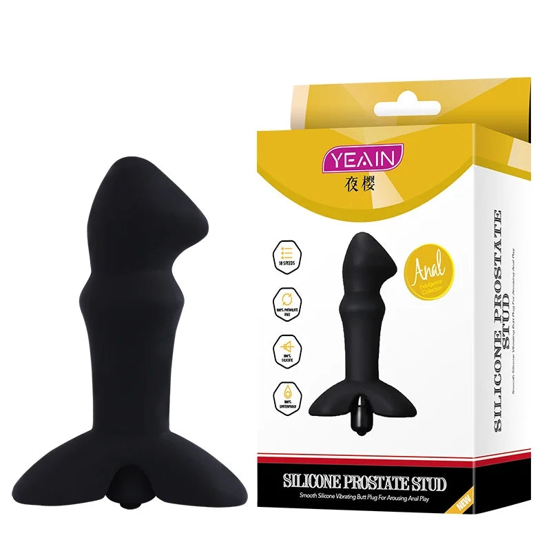 Silicone Anal Plug Prostate Massager G-spot Stimulator