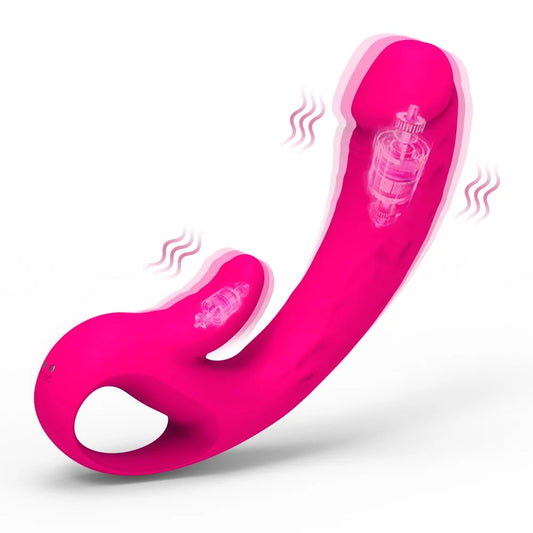 Rita 2-in-1 Tongue Swinging Vibrator